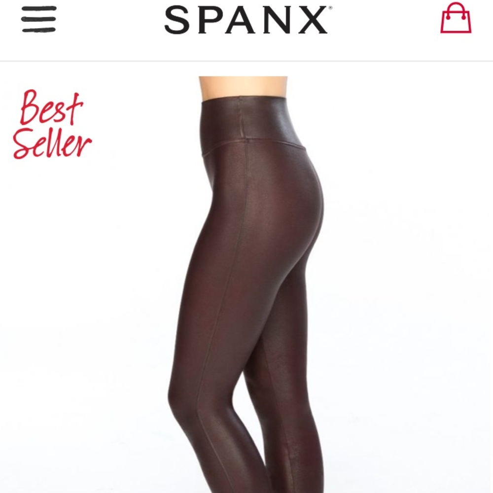 NWT Spanx 🔻PRICE DROP🔻faux leather pants